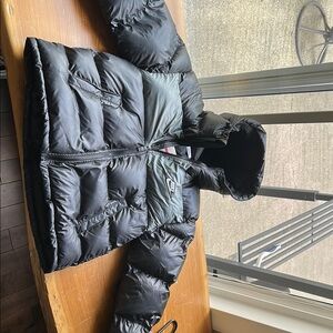 Nike Black Puffer Jacket with Hood